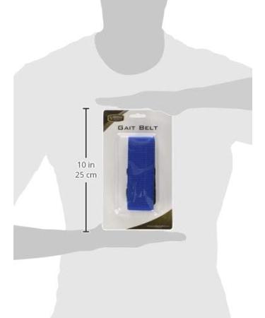 Buy Prestige Medical Nylon Gait Transfer Belt with Plastic Buckle - Royal Blue | Lightweight Durable & Ideal for Safe Patient Transfers | International Shipping Available - Buy Online on GoSupps.com