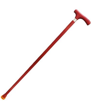 Cane Elderly Crutches Solid Wood Walking Stick T-Handle Redwood 92cm Long According to Height Truncated by Yourself beautiful scenery - Buy Online on GoSupps.com