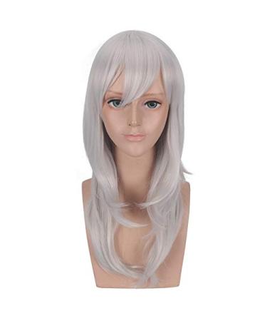 Shop Silver White Micro-Curly Wig for Volume - Ideal for Chemotherapy | Li Baifeng Phoenix Wig - Buy Online on GoSupps.com
