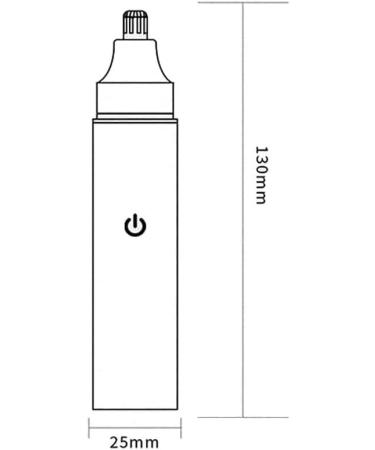 Buy Mini Portable Electric Nose Hair Trimmer - Universal Travel Razor for Men & Women - Buy Online on GoSupps.com