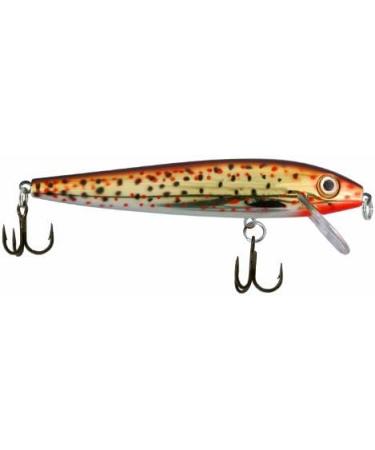 Rebel Lures Tracdown Minnow Slow-Sinking Crankbait Fishing Lure - Slick Brown Trout 1 5/8 3/32 oz - Ideal for Bass, Trout, and Walleye - Buy Online on GoSupps.com