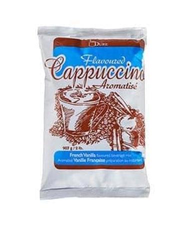 Dure Foods LTD. French Vanilla Cappuccino 6x907g (2lb) bags for Vending Machines Coffee Brewers and Auto Dispensers