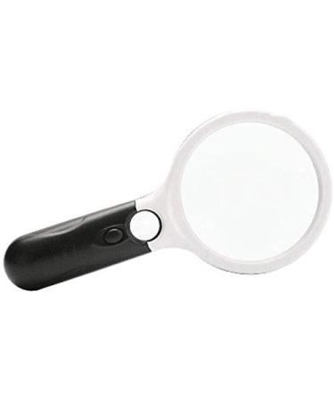 Magnifying Glasses Educational Hobby Magnifiers Portable 10 Times Reading Aids Magnifiers Mini Folding Handheld 5 Times Hd Magnifying Glass with Led Lights Comfortable Anniversary