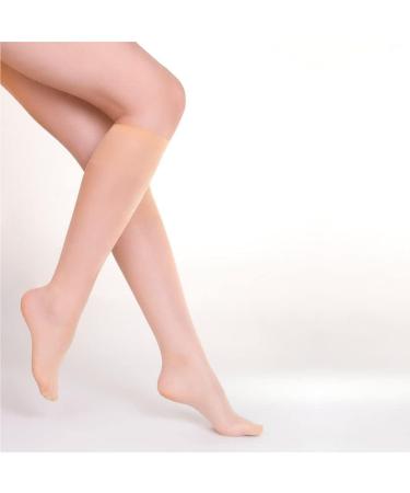 Maximex Aloe Vera Socks - 3 Pairs in Skin Colors | Comfortable Unisex Stockings | 15 Den No Cutting & Printing Points - Buy Online on GoSupps.com