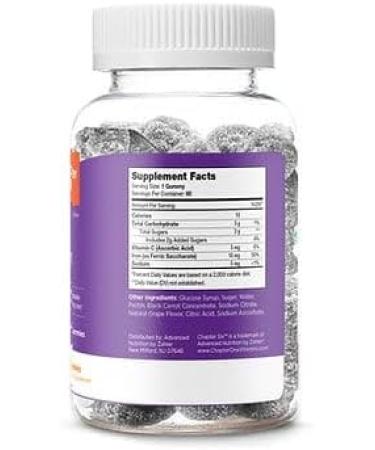 Zahler Chapter Six Iron 10 mg Gummies - 60 Count - Buy Online on GoSupps.com