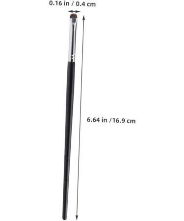 PLAFOPE 4pcs Eye Shadow Brush Set Eyeshadow Brush Makeup Eyeliner Brush Eye Makeup Kit Black  - Buy Online on GoSupps.com