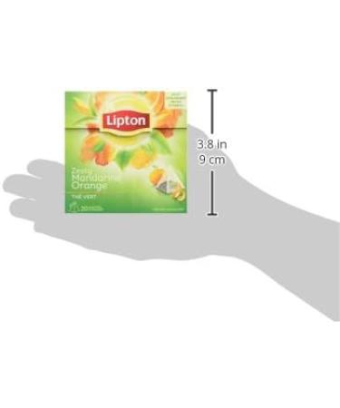 Lipton Green Tea Mandarin Orange 20 Sachets 36g - Pack of 3 - Buy Online on GoSupps.com