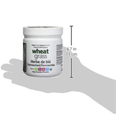 Prairie Naturals Organic Fermented Wheatgrass Juice Powder - 150 Gram - Buy Online on GoSupps.com