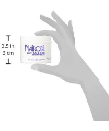 Nairobi Wave Curl and Shine Styling Wax 4.0 Oz - Best International Shipping for Gorgeous Curls - Buy Online on GoSupps.com