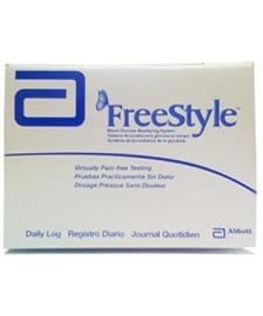 Freestyle Glucose Log Book - Track Your Blood Sugar Levels Easily - Buy Online on GoSupps.com