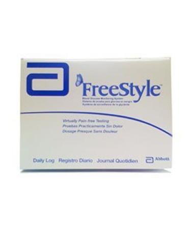Freestyle Glucose Log Book