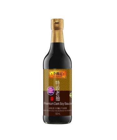 Lee Kum Kee Premium Dark Soy Sauce - 16.9 fl. Ounce 16.9 Fl Oz (Pack of 1)