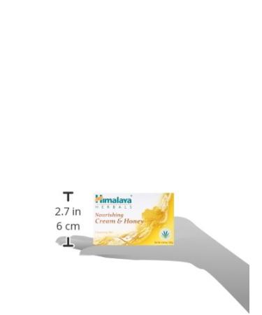Himalaya Herbal Healthcare Nourishing Cream and Honey Cleansing Bar 4.41 oz - Pack of 1 - Buy Online on GoSupps.com