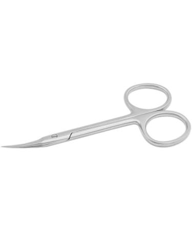 Cuticle Remover Scissors Professional Stainless Steel Cuticle Trimmer for Eyebrow Dead Skin Finger & Toe Nail Care Curved Scissors for Grooming (Silver-jiandao) - Buy Online on GoSupps.com