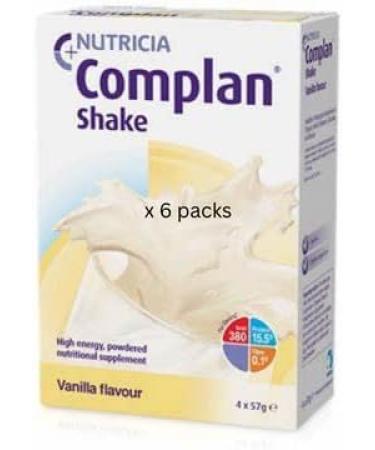 Complan Vanilla Flavour Nutritional Drink 4 x 57g - Pack of 6 - Buy Online on GoSupps.com