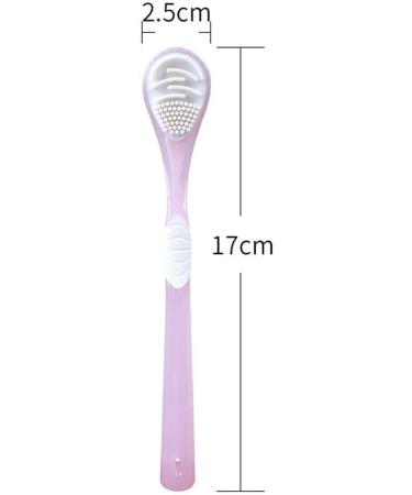 Bailey Double-Sided Tongue Cleaner Scraper - Silicone Brush for Effective Tongue Cleaning & Oral Care - Buy Online on GoSupps.com