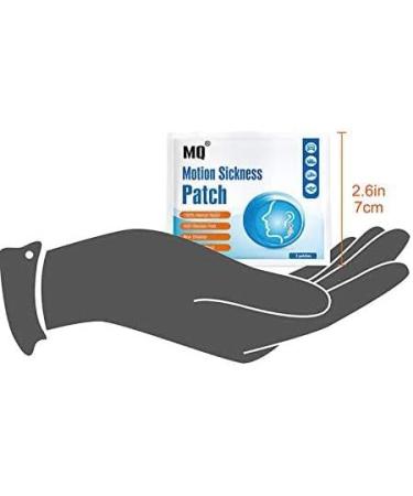 MQ Motion Sickness Patch Non Drowsy Sea Sickness Patches Behind Ear for Cruise Ship Travel Waterproof Car Sick Patches Fast Acting & Long Last 72H 40 Count - Buy Online on GoSupps.com