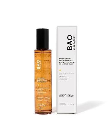 BAO Helios Ginseng Root Ferment Facial Essence | Provitamin B5 & Hyaluronic Acid | Anti-Redness Essence for Moisturizing Regenerating and Brightening (120 ML)