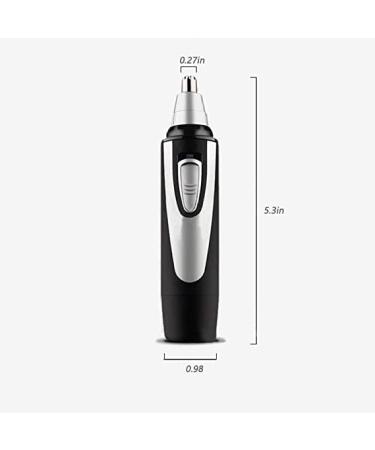 Professional Ear and Nose Hair Trimmer - Painless Battery-Operated Clipper for Men & Women | Easy to Use Eyebrow & Beard Hair Grooming - Buy Online on GoSupps.com