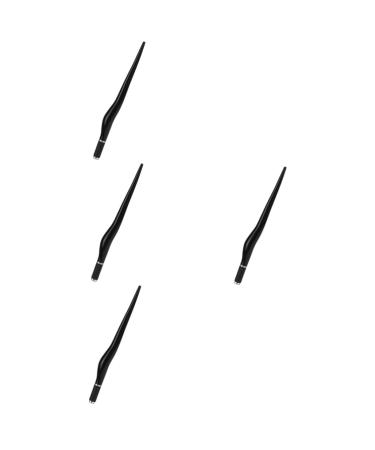 DOITOOL 4pcs Pen Tattooing Makeup Women Tool Needle Portable Professional Microblading Handheld Eyebrow 1 count (Pack of 1) Blackx4pcs