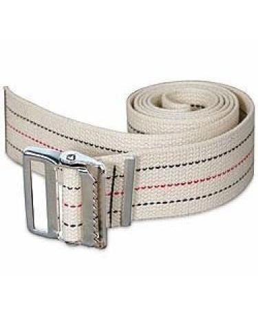 80313 Gait Belt with Metal Buckle 2" Width 40" Length 1 Stripe