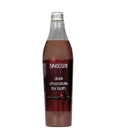 BINGOSPA Dark Chocolate Bath for relaxation relaxation against stress and tiredness - 400ml