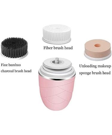 Corsehild Facial Cleansing Brush Electric Cleansing Brush Exfoliating Brush Face Brush Face Scrubber for Deep Cleansing Exfoliating Blackhead Removing Rechargeable Waterproof (Color : Pink) - Buy Online on GoSupps.com
