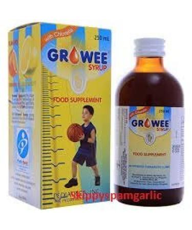 Growee Syrup Multivitamins (Growee with Chlorella Growth Factor) 120ML Pack of 2