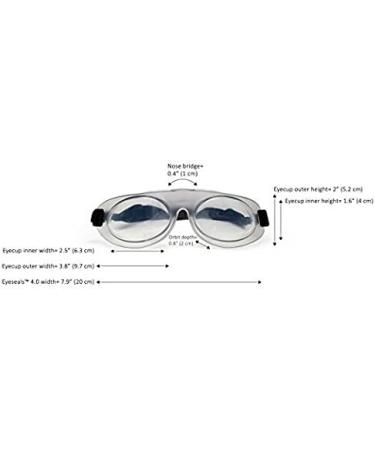 Eye Eco Eyeseals 4.0 Hydrating Sleep Mask | CPAP Users & Nighttime Relief | Hypoallergenic & Latex-Free - Buy Online on GoSupps.com