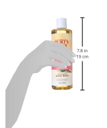 Burt's Bees Citrus and Ginger Body Wash 12 oz - Pack of 3 | Energizing Formula | 3-Pack 12 fl oz Bottles - Buy Online on GoSupps.com