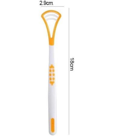 Broshin Tongue Cleaner Set - 6-Pack with 2 4 & 6 Cleaners Bad Breath Eliminator Easy to Use Mouth Cleaning Brushes - Buy Online on GoSupps.com