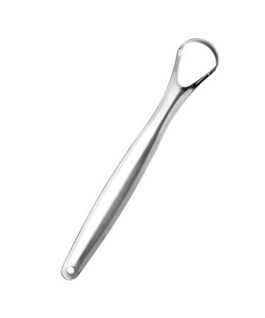 Stainless Steel Tongue Scraper Fights Bad Breath Tongue Cleaner for Adults Mouth Care for Fresh Breath Travel Essentials for Oral Care Easy to Use