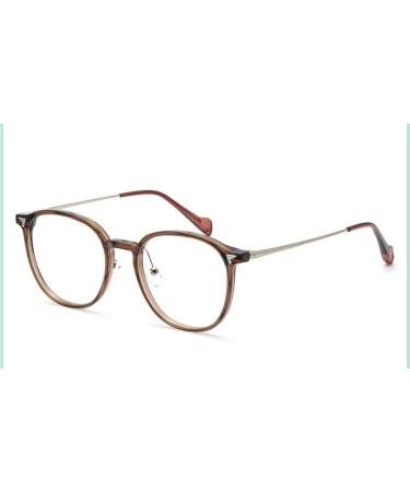Buy Anti Blue Light Eyewear - Classic Computer Reading Glasses for Fatigue Relief | Large Flat Light Mirror +0.00 Brown - International Shipping Available - Buy Online on GoSupps.com