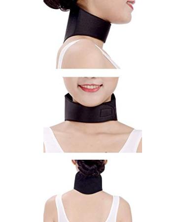 Bonvie.shop Warming Neck Bandage with Tourmaline Magnets | Neck Warmer & Support for Pain Relief - Buy Online on GoSupps.com
