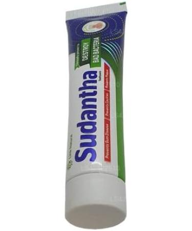 Buy Ayurveda Fluoride-Free Herbal Sudantha Toothpaste 4.2 oz Natural Oral Care for Healthy Smiles - Buy Online on GoSupps.com