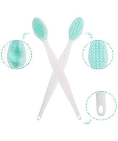 Silicone Cleaning Brush for Face | Exfoliating Blackhead Removal Tool with Replacement Head | Beauty Skin Care - Buy Online on GoSupps.com