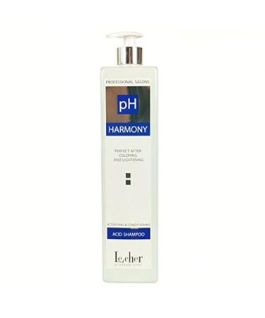 ph Harmony acidic shampoo after hair coloring and bleaching - 1 liter with pump