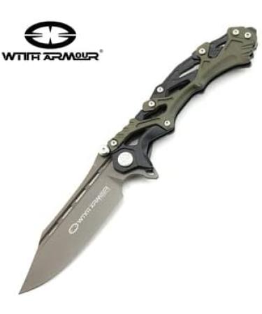 Buy WITH ARMOUR DragonBone I WA-102BG - Premium Tactical Pocket Knife - International Shipping Available - Buy Online on GoSupps.com
