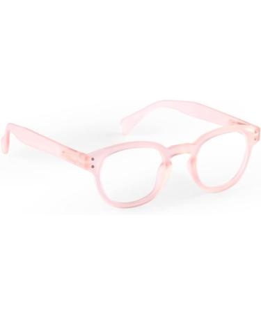 Popme Unisex Pink Pearl Reading Glasses with Blue Light Filter - 2.5 Diopters One Size - Stylish & Comfortable for Presbyopia - Buy Online on GoSupps.com
