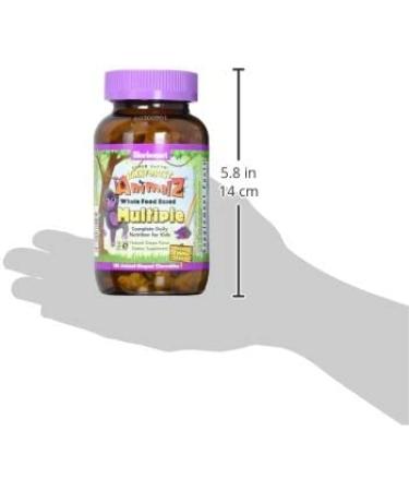 Bluebonnet Nutrition Rainforest Animalz 180 Chewables - Natural Grape Flavor Whole Food Multivitamins - Buy Online on GoSupps.com