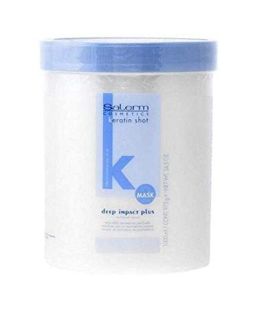 Salerm Cosmetics Keratin Shot Deep Impact Plus Mask - 34.5 oz - Buy Online on GoSupps.com