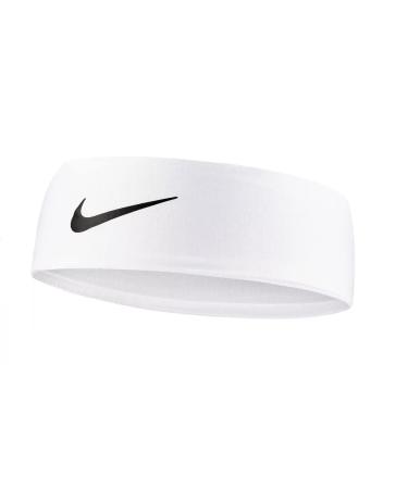 Nike Unisex Adult Fury Headband 3.0 One Size White / Black