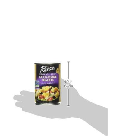 Reese Delicate Baby Artichoke Hearts - 14 oz (Pack of 12) - Gourmet Canned Vegetables - Buy Online on GoSupps.com
