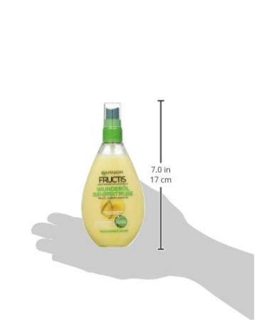 Garnier Duo Effect Care Oil - Intense Hair Repair Treatment Spray 150ml (2 Pack) for Dry Stressed Hair - Natural Oils & Fructis Formula - Buy Online on GoSupps.com