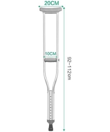Crutches for Adults Underarm Underarm Crutches for Adjustable Aluminum Axillary Ax Crutches Elbow Forearm Adjustable Walking Stick Disabled Armpits Disabled Crutches for The Disabl Journey - Buy Online on GoSupps.com