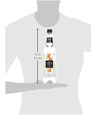 1883 Maison Routin Butterscotch Syrup 1 Litre - Premium Butterscotch Flavor - 1 Pack - Buy Online on GoSupps.com