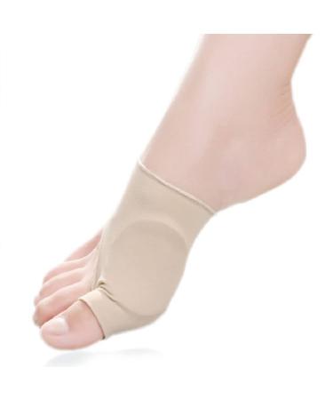 Magik Gel Bunion Corrector Toe Straightener Splint Protector Valgus Hallux - 4 Pairs Nude - Buy Online on GoSupps.com