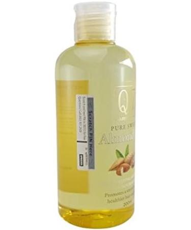 Q7Paris Pure Sweet Almond Oil |100% Pure Infused Anti-Aging Moisturizing and Repairing Oil for Hair & Skin | Smooth Wrinkle Remover Oil for Body (250) - Buy Online on GoSupps.com