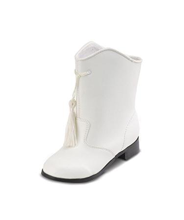 Danshuz Gotham Majorette Boots - White 9