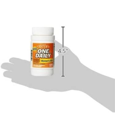21st Century One Daily Womenâ€™s 50+ Multivitamin & Multimineral - 100 Tablets - Buy Online on GoSupps.com